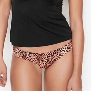 Victoria’s Secret Natural Leopard Havana Hipster Swim Bottom SMALL